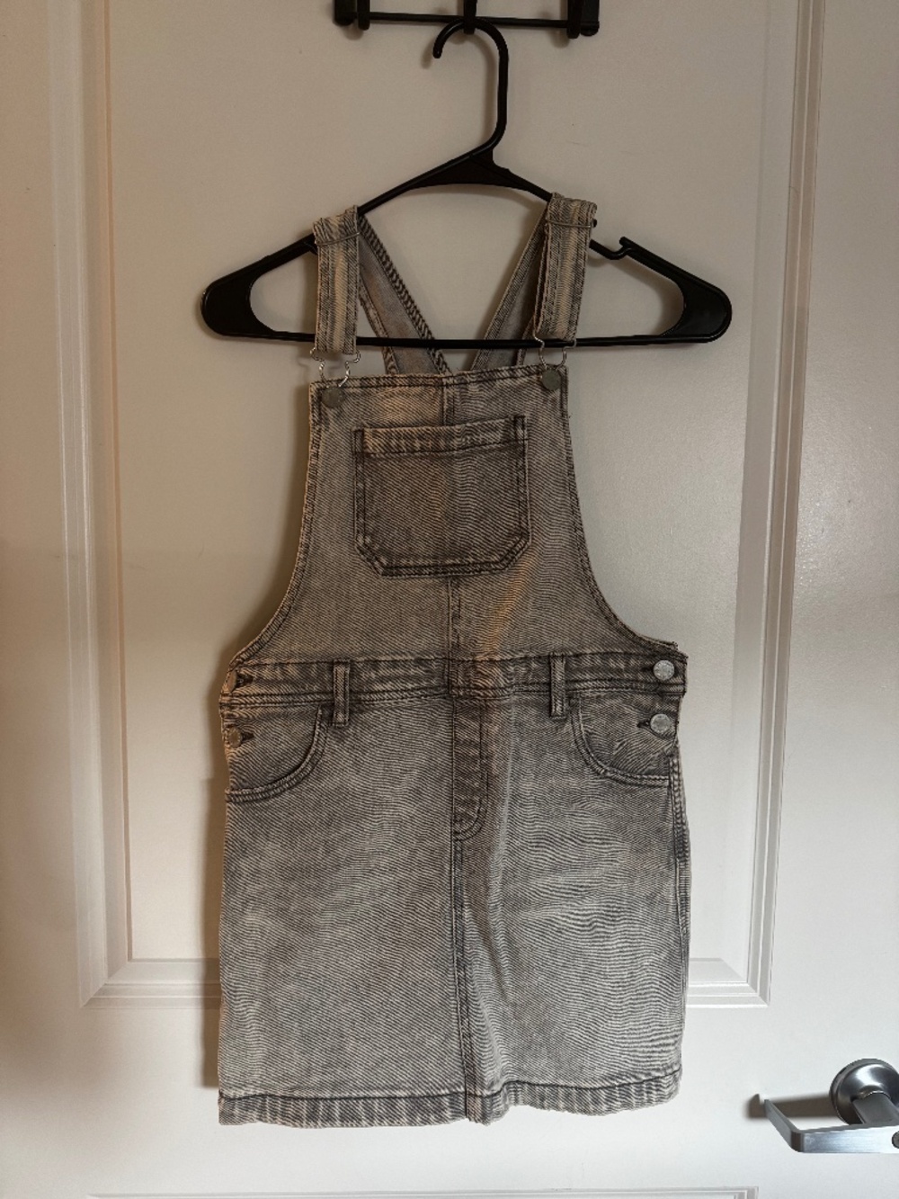 Kids denim overall shirt